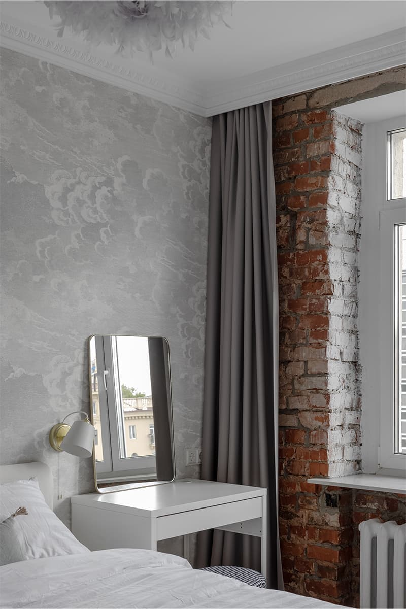 Оригинальный интерьер светлой квартиры в центре Минска — проект Екатерины Гаращук