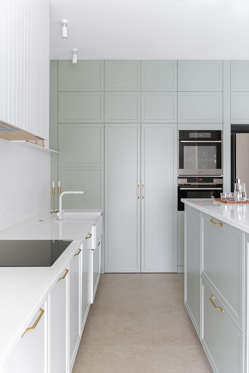 Бело-голубые тона в интерьере для дружной семьи из Астаны — проект Евгении Мараськовой-Григорянц