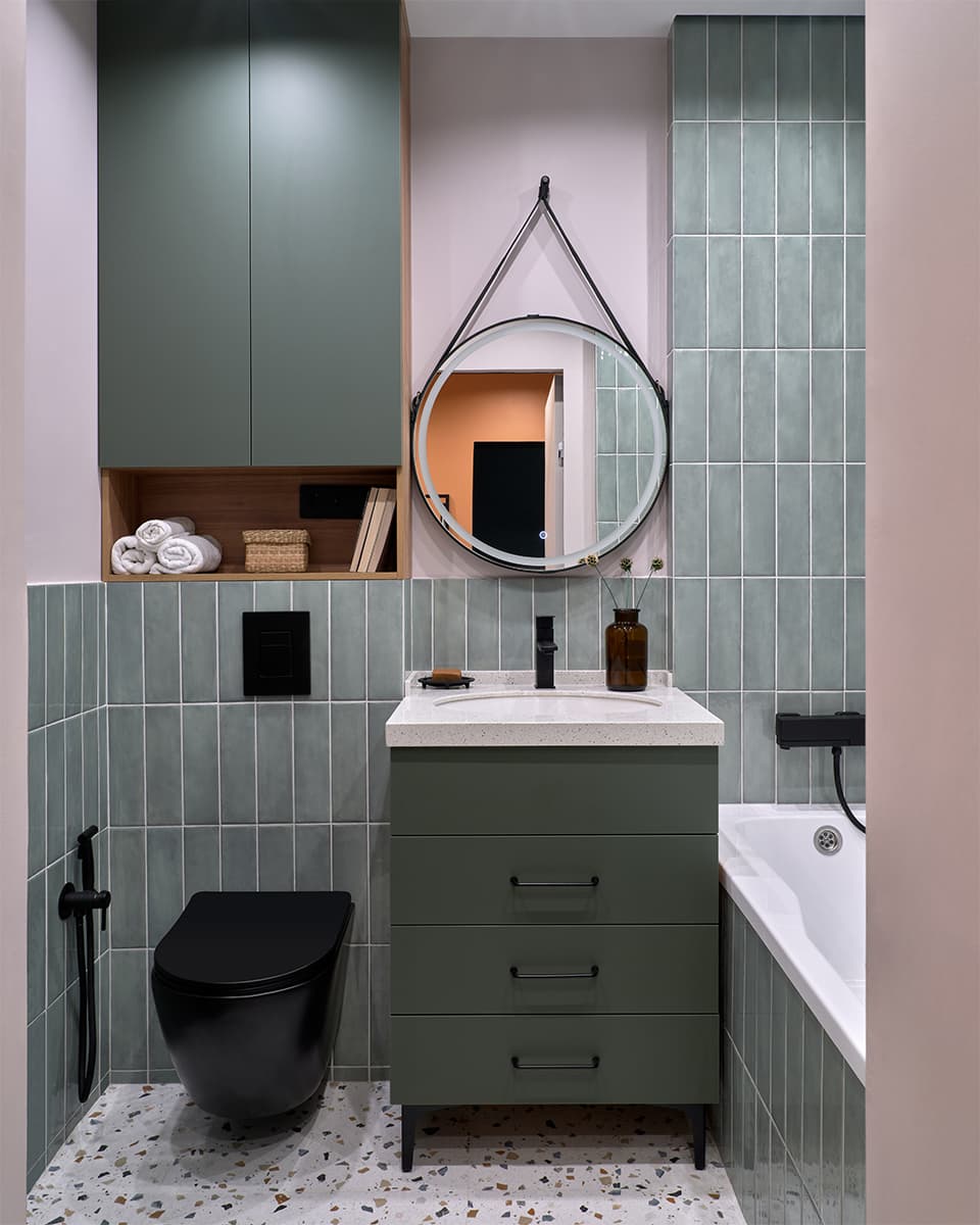 Красочный и воздушный интерьер квартиры в Алматы — проект Фариза Мамедова