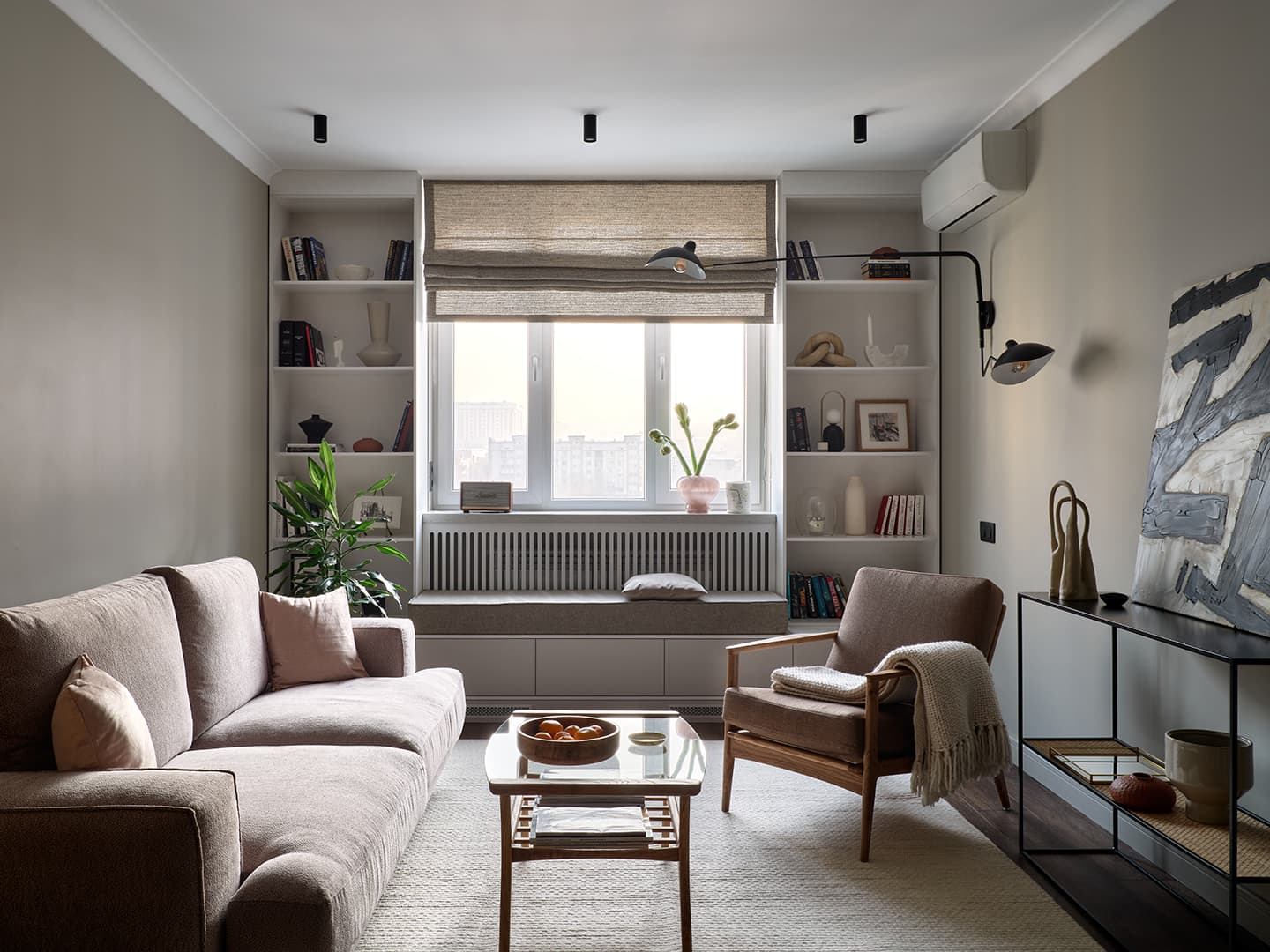 Красочный и воздушный интерьер квартиры в Алматы — проект Фариза Мамедова