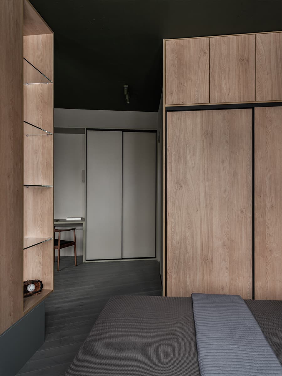 Аскетичный интерьер квартиры, вдохновленный корейской культурой — проект студии Kovalev & Partners