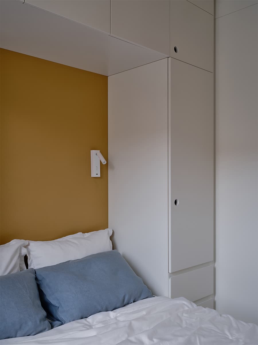 Функциональный интерьер квартиры площадью 29 квадратных метров — проект Надежды Поляковой