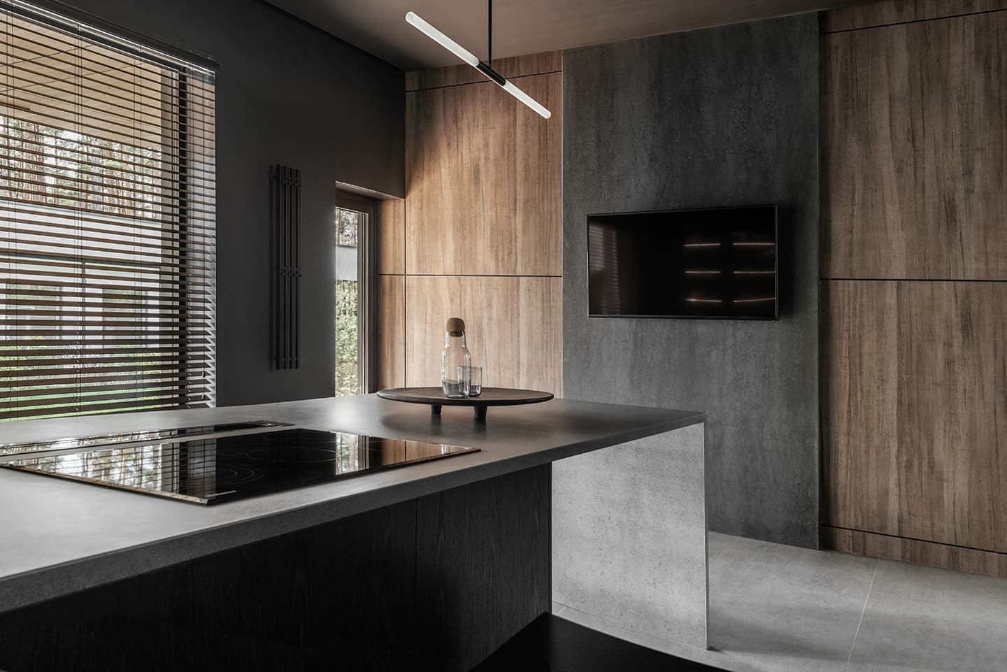 Медитативный интерьер загородного дома в Казахстане — проект студии архитектурного дизайна и интерьера «Kvadrat architects»