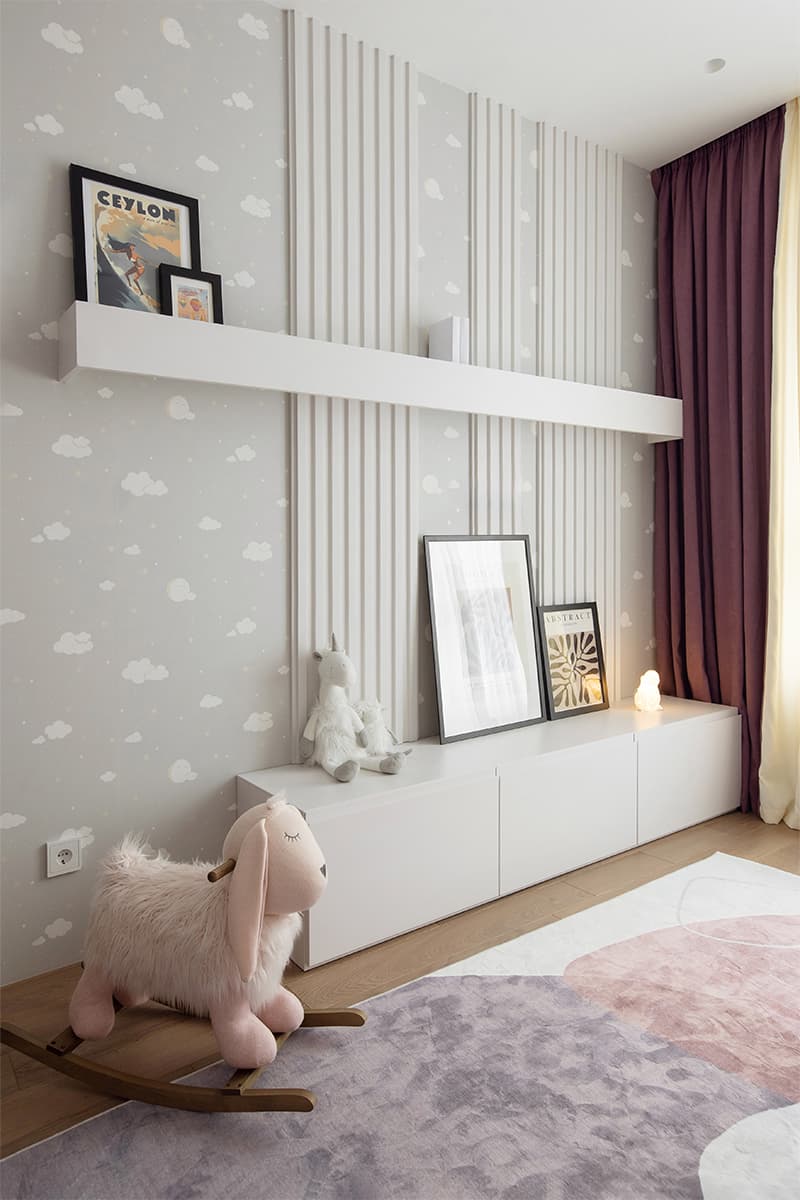 Интерьер с характером: пять разных по настроению зон в семейной квартире — проект студии дизайна интерьеров Nesestry