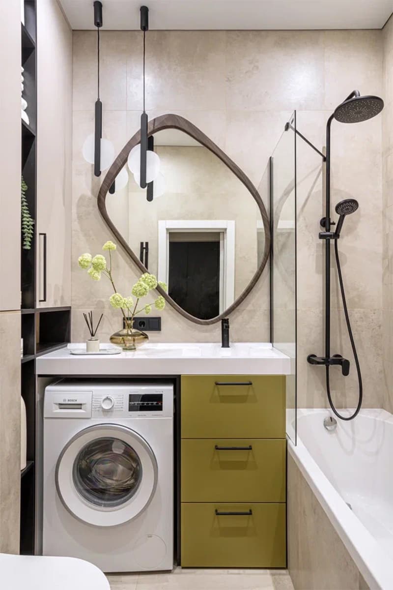 Элегантный интерьер квартиры в ЖК «Зиларт» площадью 35 квадратных метров — проект Аллы Нартовой