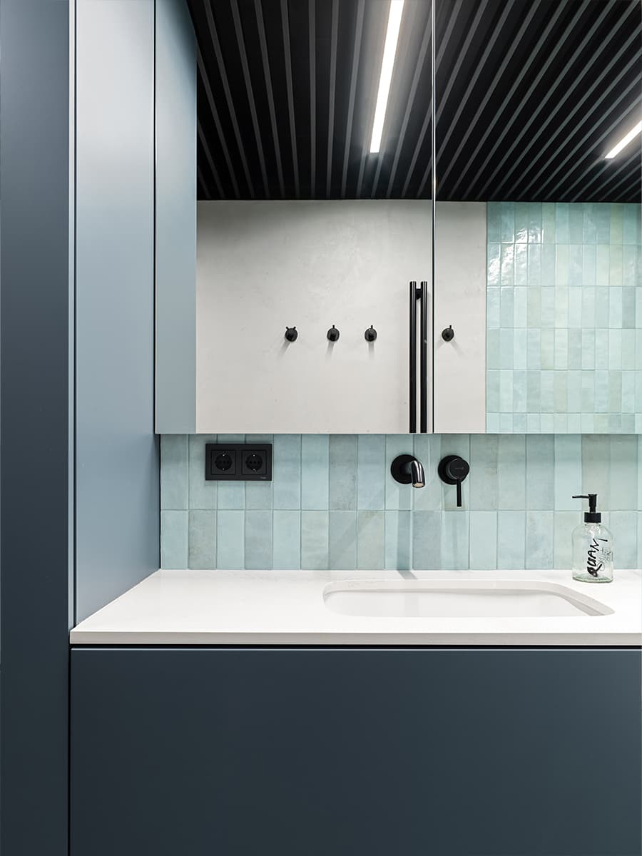 Лаконичный интерьер квартиры в оттенках весеннего леса — проект Светланы Мамаенко