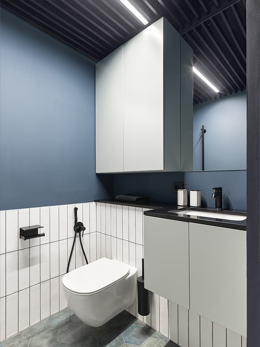 Лаконичный интерьер квартиры в оттенках весеннего леса — проект Светланы Мамаенко