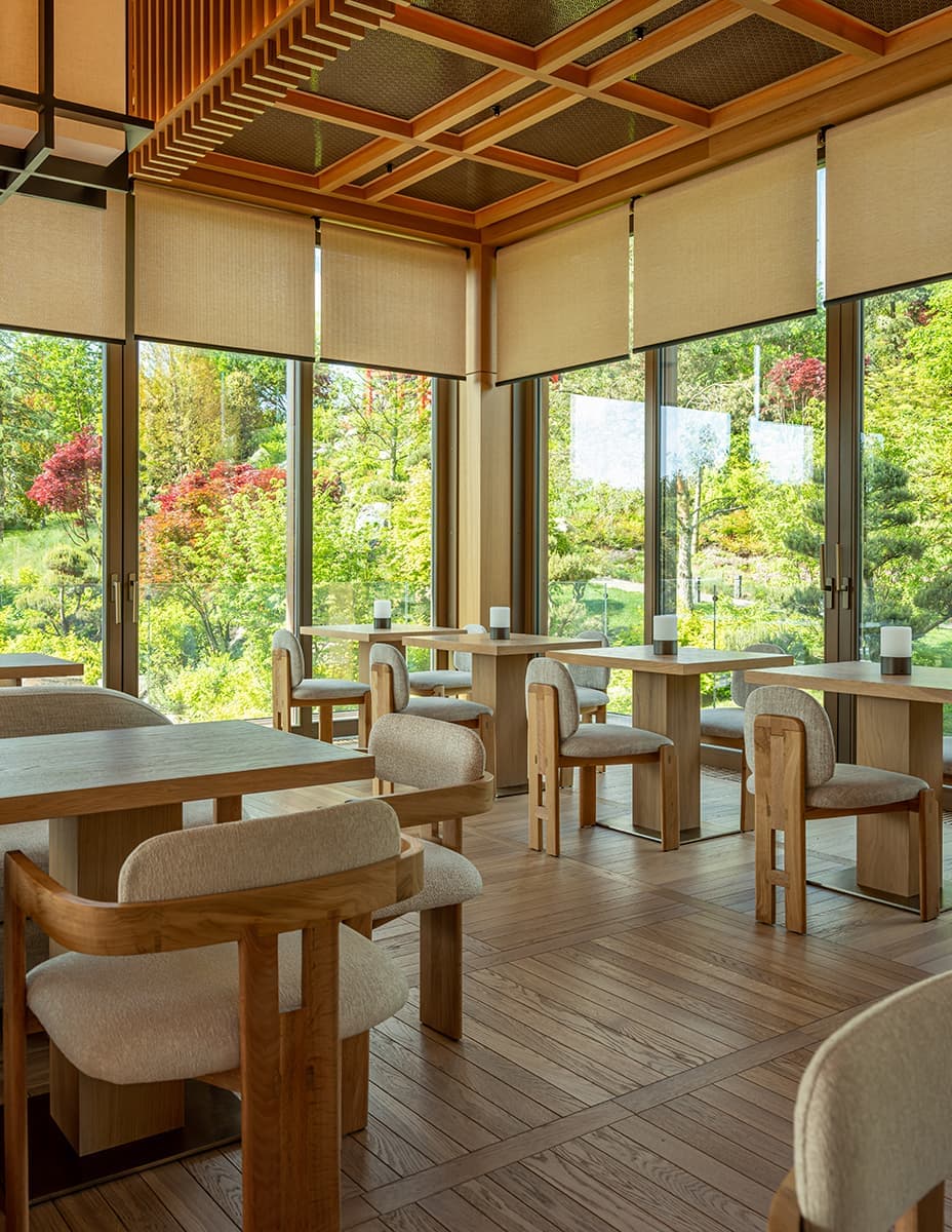 Свежее прочтение японской культуры в интерьере краснодарского ресторана — проект RYMAR.studio