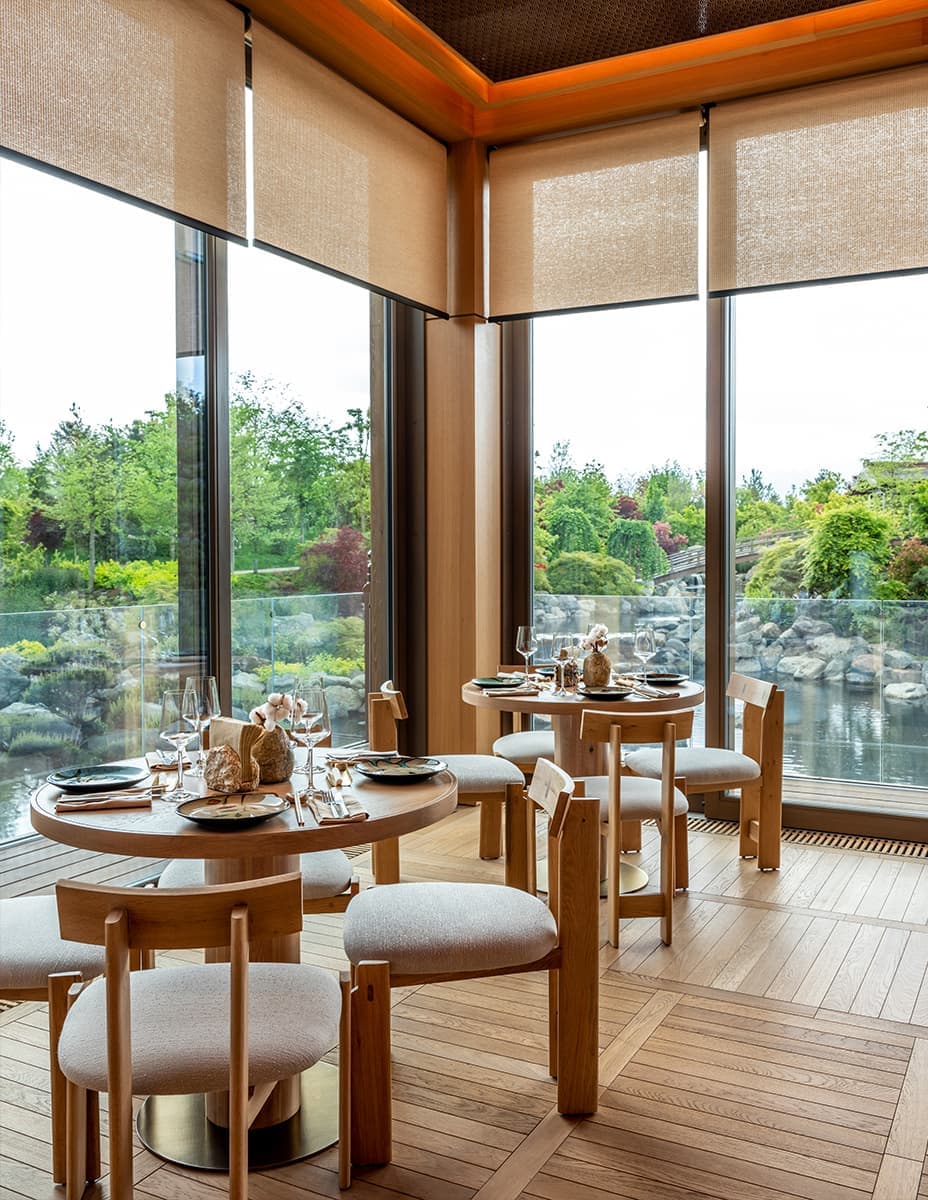 Свежее прочтение японской культуры в интерьере краснодарского ресторана — проект RYMAR.studio