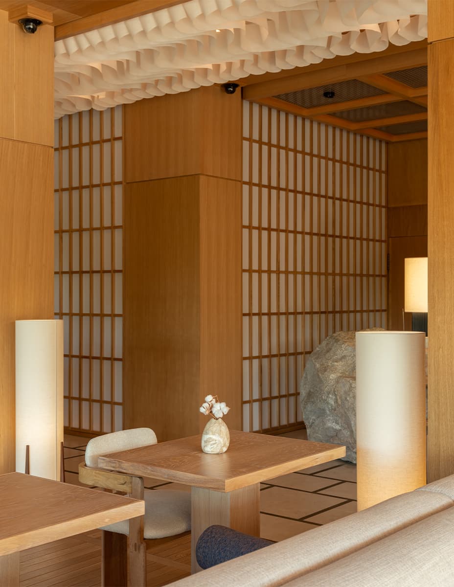 Свежее прочтение японской культуры в интерьере краснодарского ресторана — проект RYMAR.studio