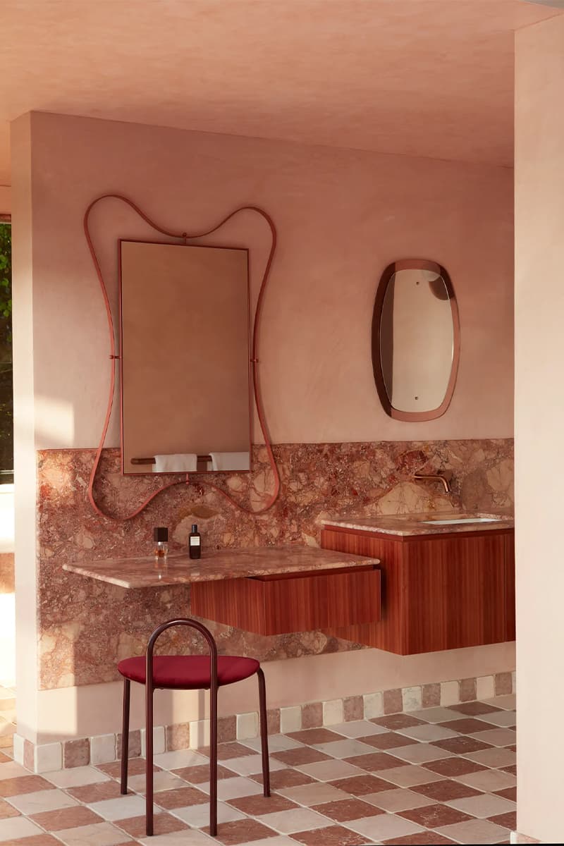 Терракотовые тона, беж и мрамор в интерьере австралийского коттеджа — проект YSG Studio