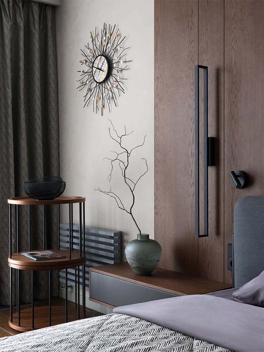 Гармоничный интерьер просторной квартиры в теплой цветовой гамме — проект Ольги Писарьковой