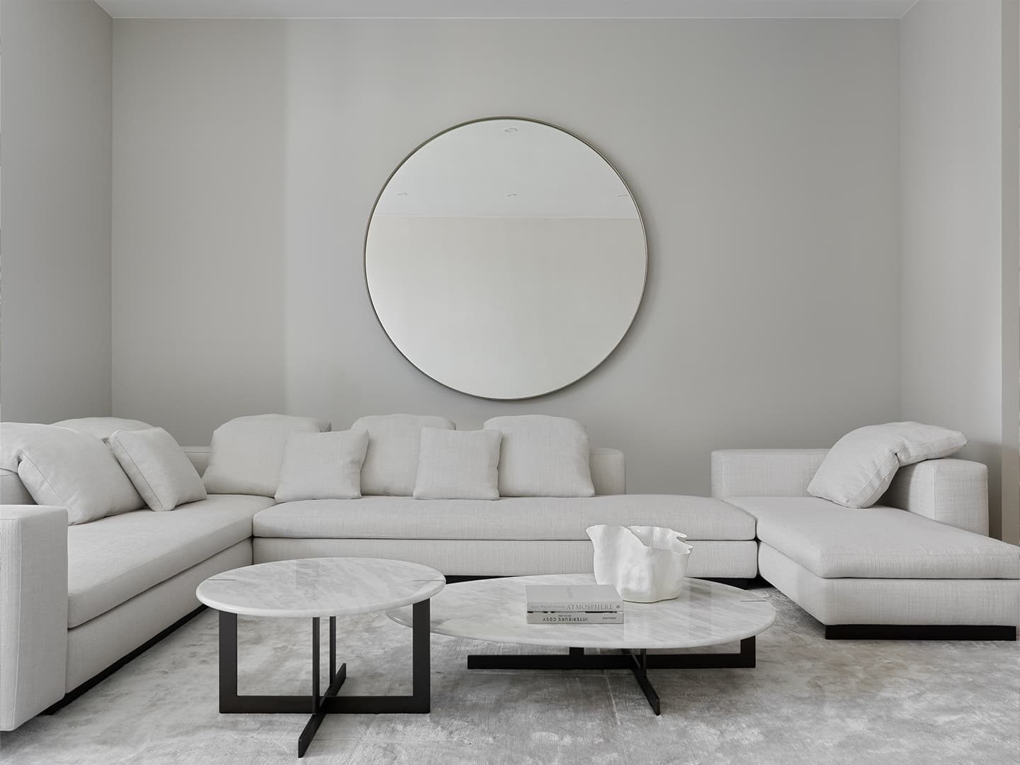 Элегантный интерьер просторной квартиры для мамы с дочкой — проект Екатерины Федоровской