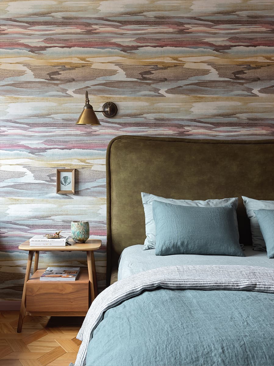 Интерьер квартиры с африканским колоритом — проект Екатерины Зиминой и Елены Федосеевой