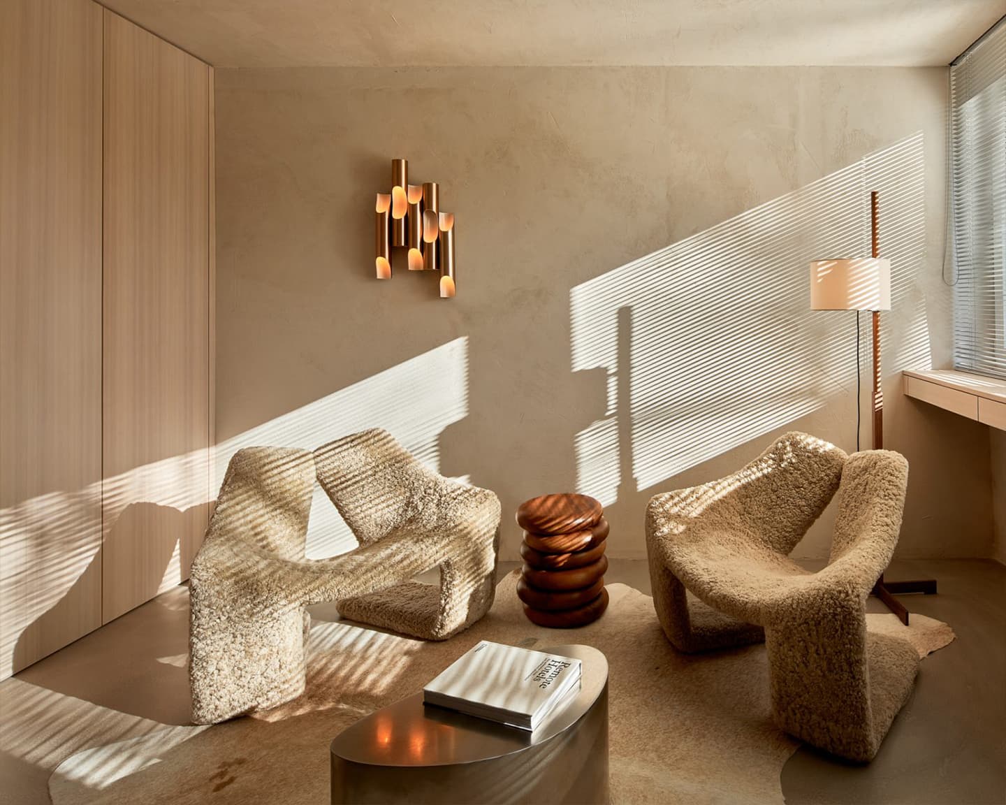 Неспешность, винтаж и комфортная архитектура в квартире площадью 26 кв. м — проект студии .PEAM Design