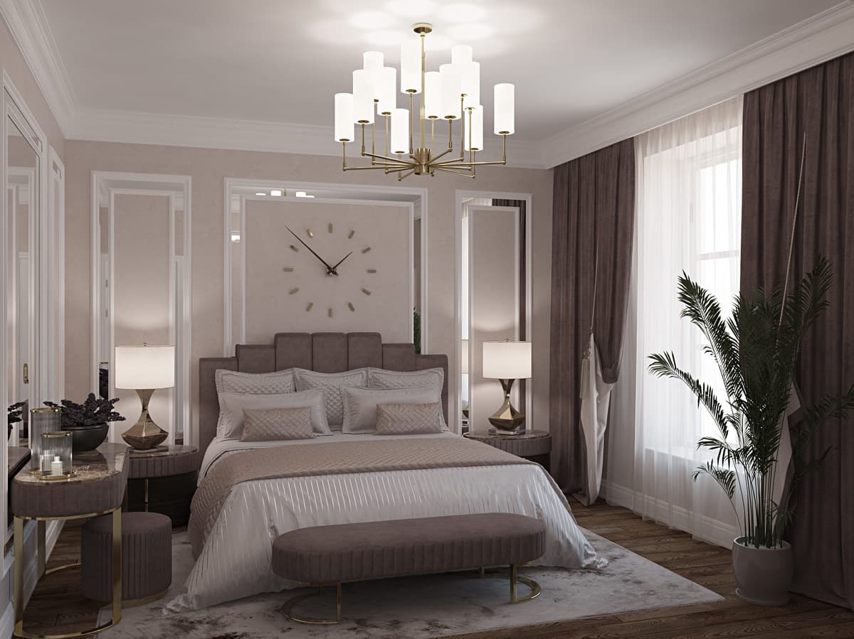 Дуюнова Кристина, Голубева Илона. Проект спальни